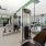 a gym with exercise equipment