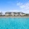 a pool next to a beach