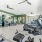 a gym with exercise equipment