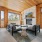 a living room with a fireplace